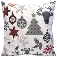Poszewka bawełniana Renifery 50x60