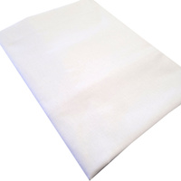 Prześcieradło bawełniane bez gumki Białe 200x200