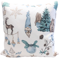 Poszewka bawełniana Zimowa przygoda 40x40
