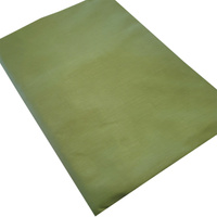 Prześcieradło bawełniane bez gumki Limonkowe 220x260
