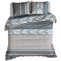 Pościel flanelowa Boho denim 220x200