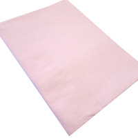 Prześcieradło bawełniane bez gumki Różowe 180x200