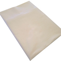 Prześcieradło bawełniane bez gumki Beżowe 200x200