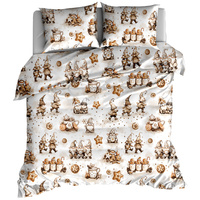 Pościel bawełniana Świąteczne pierniki 160x200