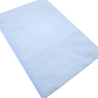 Prześcieradło bawełniane bez gumki Niebieskie 160x200