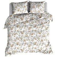 Pościel bawełniana Beżowy ogród 180x200