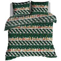 Pościel bawełniana Piernikowe domki 160x200