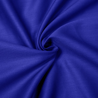 Prześcieradło satyna bawełniana bez gumki Kobaltowe 200x220