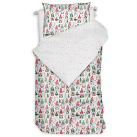 Pościel bawełniana Kolorowe skrzaty 140x200