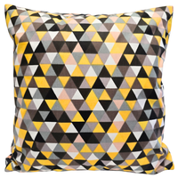 Poszewka bawełniana Mozaika miodowa 50x70