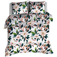 Pościel bawełniana Magnolia biała 160x200