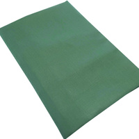 Prześcieradło bawełniane bez gumki Ciemnozielone 200x200