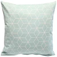 Poszewka bawełniana Miętowa kostka 70x80