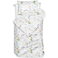 Pościel flanelowa Pastelowa łąka 140x200