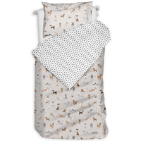 Pościel bawełniana Pieski łapki 140x200